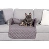 Furhaven Sofa Buddy Reversible Pet Bed Furniture Cover, Gris (Gray/Mist),