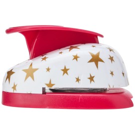 Efco 1792810 Design Punch Set Star 15 mm/ 24 mm/ 35 mm 3 Parts, Pink, 20 x 10 x 4 cm