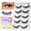 BEYELIAN Self Adhesive Eyelashes Natural Look, Pre Glued Wispy False