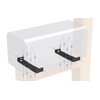HzCHSyanna Adjustable Mailbox Mounting Bracket,Carbon Steel,Adjustable Design(Only Applicable to mailboxes