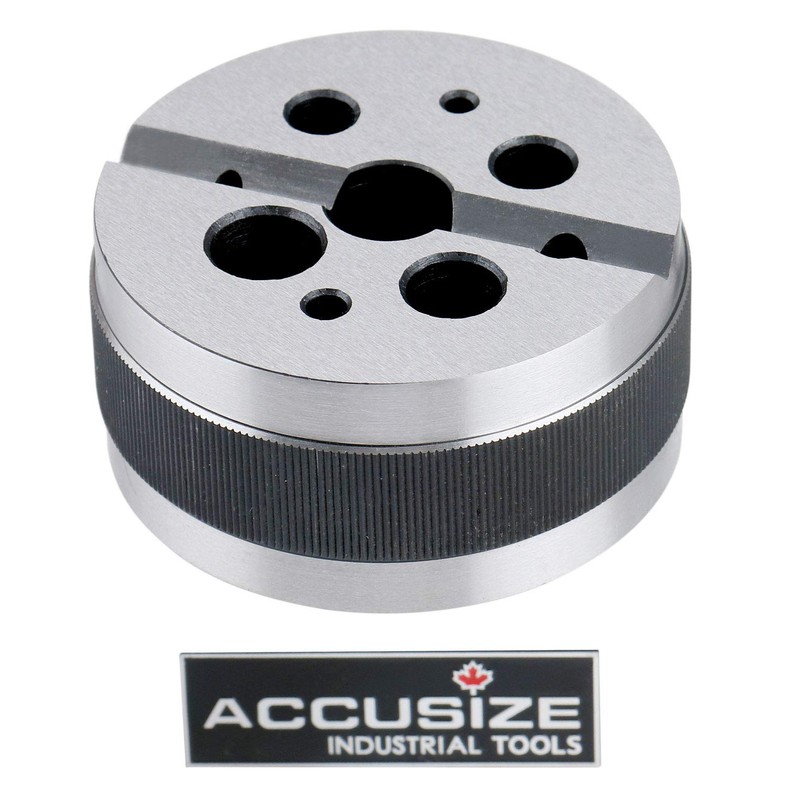 Accusize Industrial Tools Machinist Bench Block, 3" Dia, 1-1/2" Height,