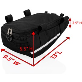 Chase Harper USA - Ruckus 5000LS Under The Seat Bag for Lowered Frames - Compatible with All Ruckus Models With Lowered Frames - Water and Tear-Resistant 1000D Nylon – Woodland Camo