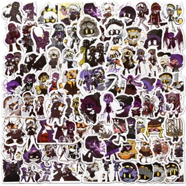 Pack of 100 Murder Drone Stickers, Anime Murder Stickers, Waterproof, Children's Sticker Set, Party Bags, Children's Birthday Party Favours for Skateboards, Bottles, Tablets, School Bags, Door