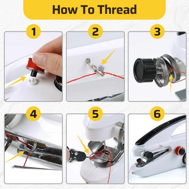 Handheld Sewing Machine, Dual Speed Hand Held Sewing Machine, Sewing