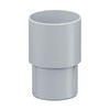 INEFA Downpipe Connector, PVC DN 50 Grey Drain Pipe Connector,