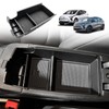 BestEvMod Center Console Organizer Tray Armrest Storage Box Accessories ABS