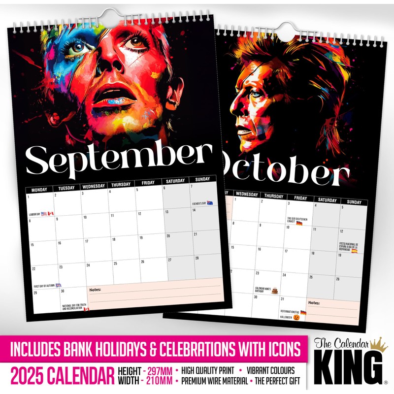 The Calendar King // David Bowie - ART - A4