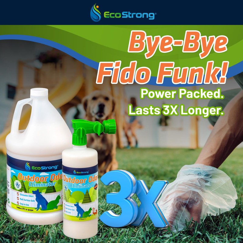 Outdoor Odor Eliminator | Outside Dog Urine Enzyme Cleaner –