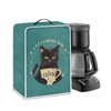 Qehuruxo Cat Coffee Maker Cover Dust Proof Appliance Cover Coffee