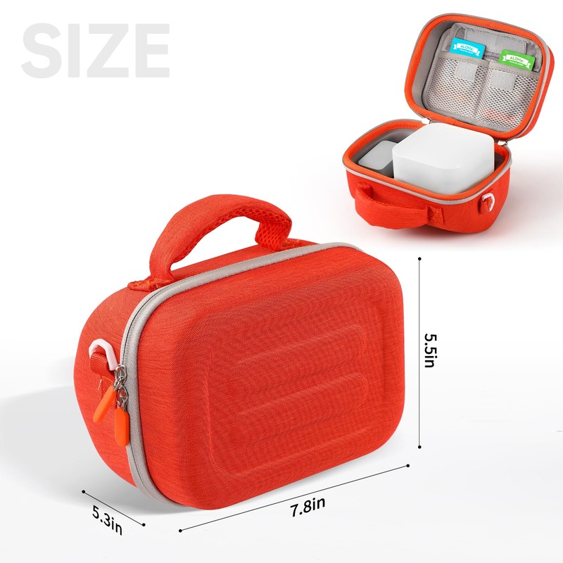 Travel Case Compatible with Yoto Player (3rd Gen.), Protective Hard