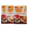 D Gari pack of 2 Unflavored Gelatin 1oz, Quick Snacks,