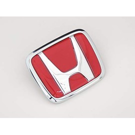 HONDA Genuine Honda TYPE-R Red Emblem S660, Approx. W 2.8 x H 2.3 inches (70 x 58 mm), Honda Emblem, H Emblem, H Mark, Honda Mark, Diversion
