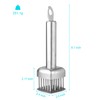 Aliglow 304 Stainless Steel Meat Tenderizer Needle Meat Hammer Mallet