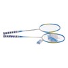 2 Player Badminton Racquets Set Lightweight Full Carbon Double Rackets