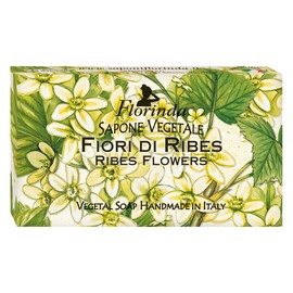 Florinda Floral Air Ribes Flowers Vegetal Soap Bar 100 G 3.5 Oz