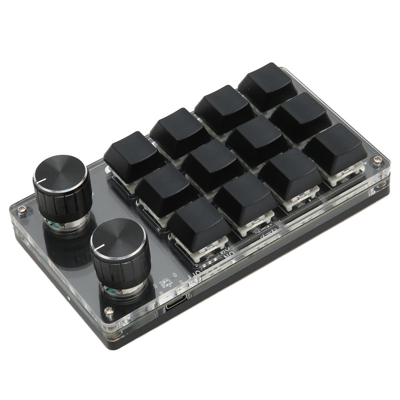 Mini Keypad 1 Handed Mechanical Keyboard Wired USB Programmable Macro