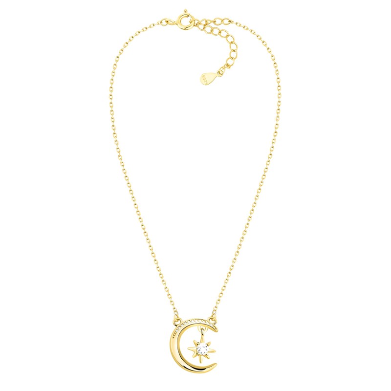 Sofia Milani - Women's Necklace 925 Silver with Zirconia Stones