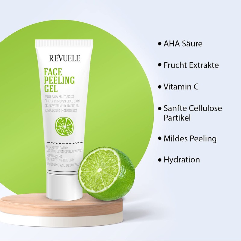 Revuele - Face Peeling Gel with AHA Fruit Acids -