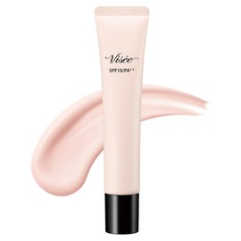Visee Tone Up Skin Designer 21 Sheer Pearl Pink 1.1 oz (30 g) Makeup Base Rods Shiny Sebum Pores Beauty Essence Formulation SPF 15/PA++