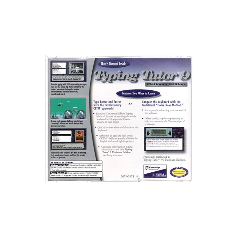 Typing Tutor 9 (Jewel Case)