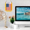 ZXvZYT 3 X 5 Inch America USA Window Hanging Flag