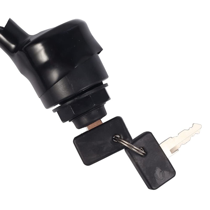 JJFENG 27005-0011 Ignition Switch with Key for Kawasaki Mule 4000