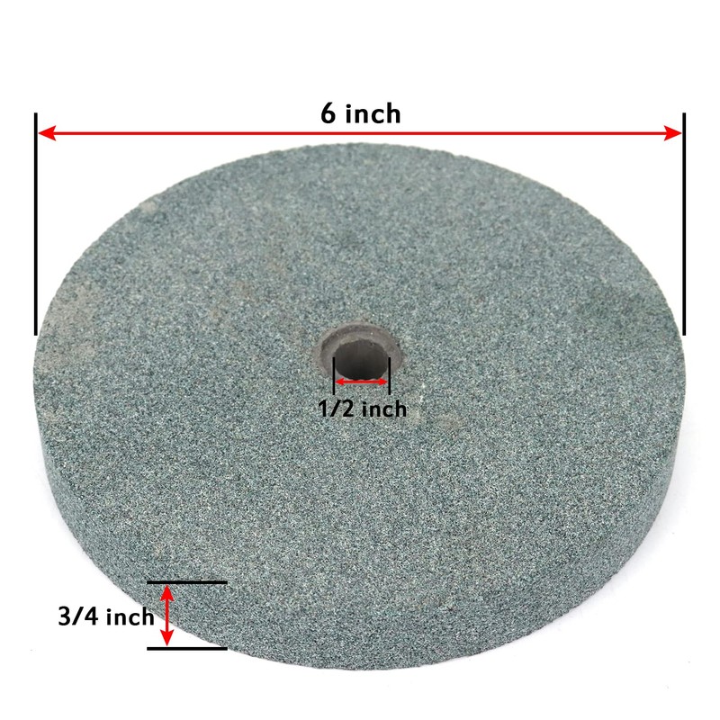 6 Inch Bench Grinder Grinding Wheel & Wire Wheel Brush
