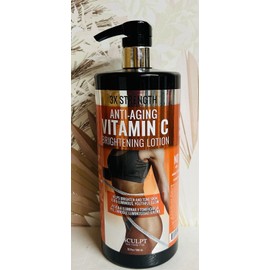 3X SCULPT Sculpt 3X Strength Anti-Aging Vitamin C Brightening Lotion 32 oz JUMBO SIZE