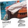 BESPORTBLE Boat Cleats Stainless Steel Kayak Sailing Rope Clamp Marine