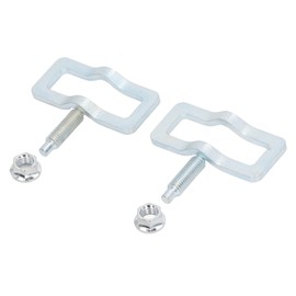 2pcs Exhaust Manifold Clamp Repair Kit Manifold Stud Clamp Replacement for Ford V8 Truck