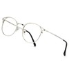Cyxus 8092T18 Cat Eye Glasses, Metal Frame, Date Glasses, Blue