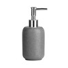 Premier Housewares Refillable Cream Dispenser Lotion Dispenser Grey Stone Effect