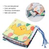 Infant Crib Cloth Book Cute Animal Learning Rattle Distorting Mirror