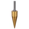 Twist Firewood Splitter Wood Cone Punch Drill Bit Hex Shank