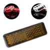 Ocobudbxw 4 Pcs/Set Bicycle Pedal Reflector Safety Night Cycling Reflective