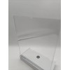 Unbranded NEW 7”x9” Clear 2 Piece Plastic Table Card Paper
