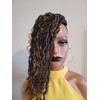Black Textures Goddess Faux Locs Crochet Hair Curly River locs