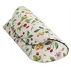 Pearl HFU-71 092359 Eyeglass Case, Beige, Strawberries & Cherries, Semi-Hard