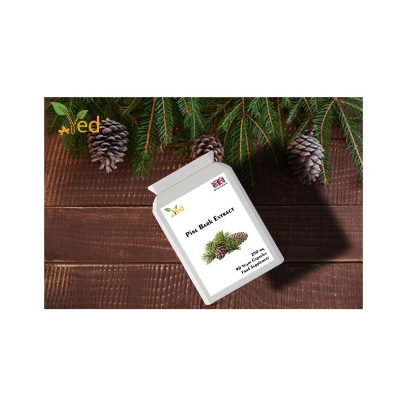 Pine Bark Extract 250 mg | 90 Vegan Capsules |