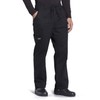 Cherokee Cherokee Workwear Professionals WW190 Mens Tapered Leg Pant,Black,Medium Short