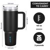 Adventure-Ready 40 oz Insulated Stainless Steel Tumbler – Built for