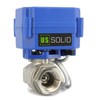 U.S. Solid Motorized Ball Valve- Stainless Steel Ball Valve with