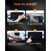 CDEFG Matte Anti Glare for 2019-2025 Ram Screen Protector, 12
