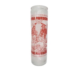 Divine Providence White Ritual Candle/Divina Providencia Veladora Blanca