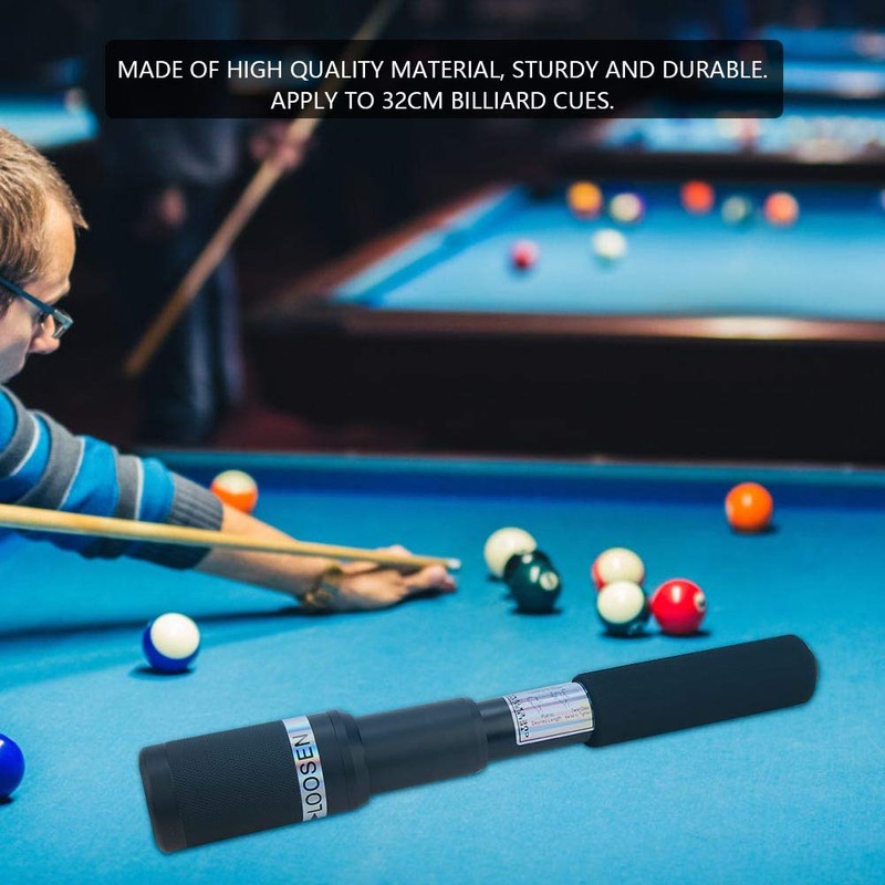 Keenso Pool Cue Extender, Nine-Ball Club Telescopic Pool Cue Extension