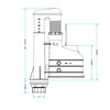 Hulthor Toilet Syphon Replacement Kit - Universal Dual Flush Syphon