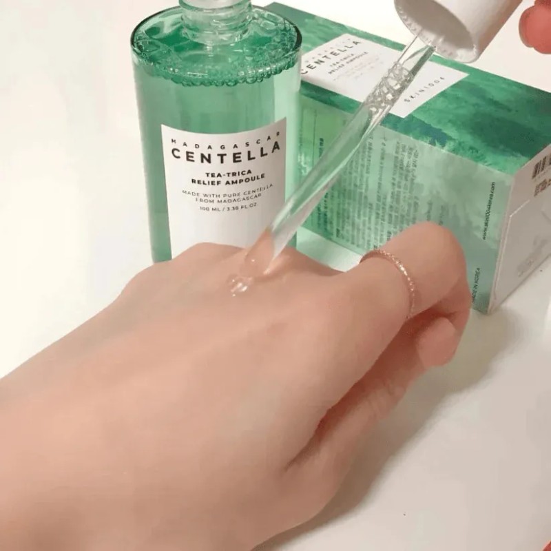Skin1004 Madagascar Centella Tea-trica Relief Ampoule 100ml Grasa Danoche