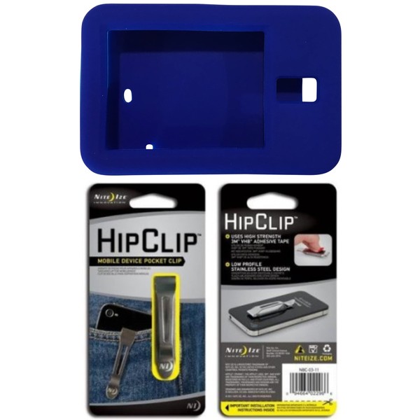RockaDex Tandem T-Slim Pump case & Clip Combo. (Blue)