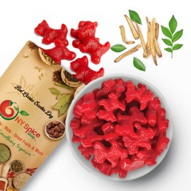 NY SPICE SHOP Licorice Candy - 1 Pound Red Licorice Scottie Dogs - Strawberry Red Licorice - Australian Candy - Liquorice Candy - Bulk Licorice Old Fashioned Candy For Sweet Lovers