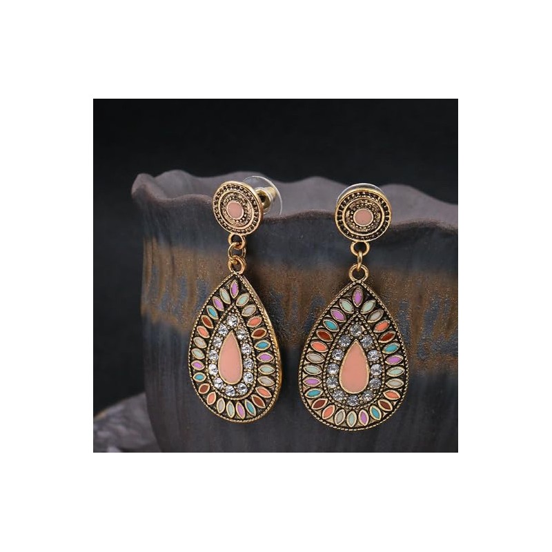Zylsic Boho Hypoallergenic Lightweight Dangle Drop Earrings Multiple Styles Earrings